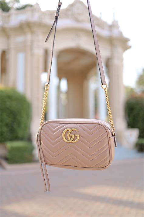 dusty pink gucci|My Honest Gucci Marmont Shoulder Bag Review + How to Style.